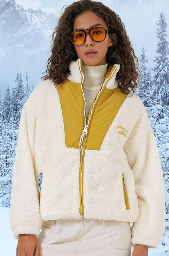 Peluş Mont Ceket