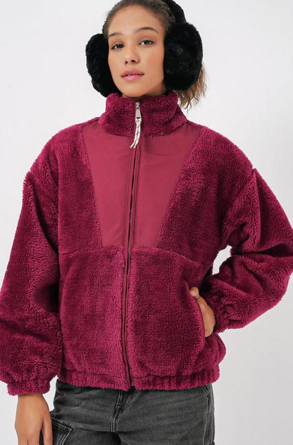 Peluş Mont Ceket
