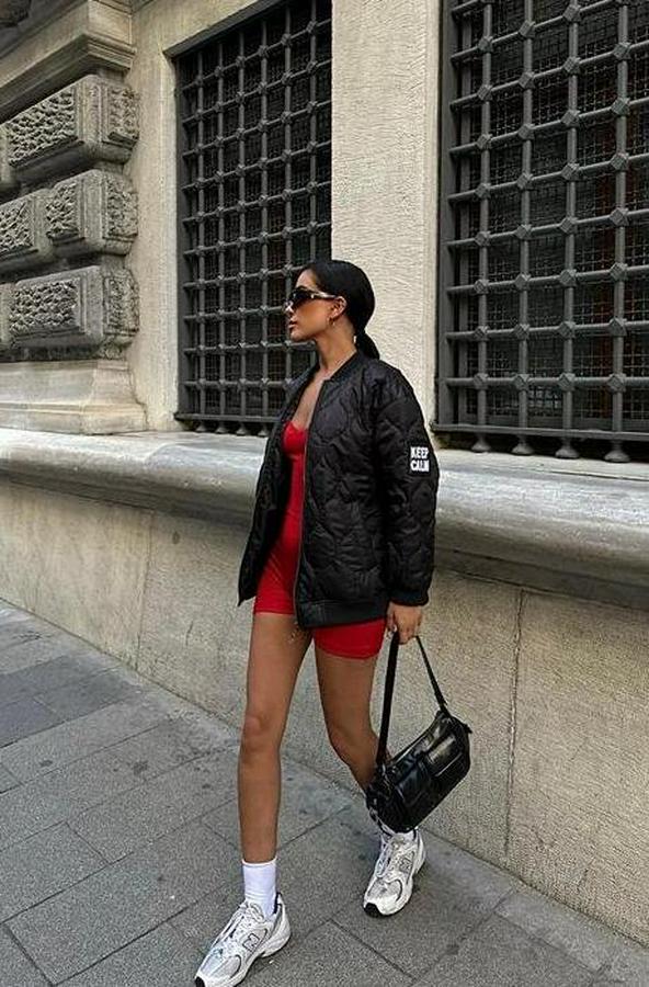 Alisa Oversize Kapitone Bomber Ceket 7058 -08