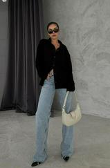 Anya Oversize Gabardin Ceket 6063-8