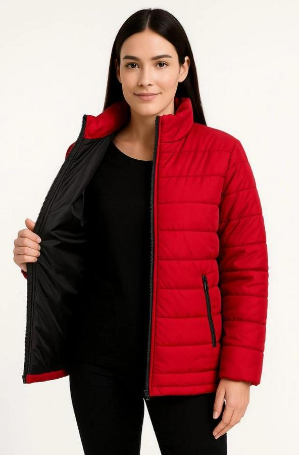 Bomber Mont Ceket – Su Itici Kumaş, Kapitone Astarlı, Fermuarlı, Kışlık