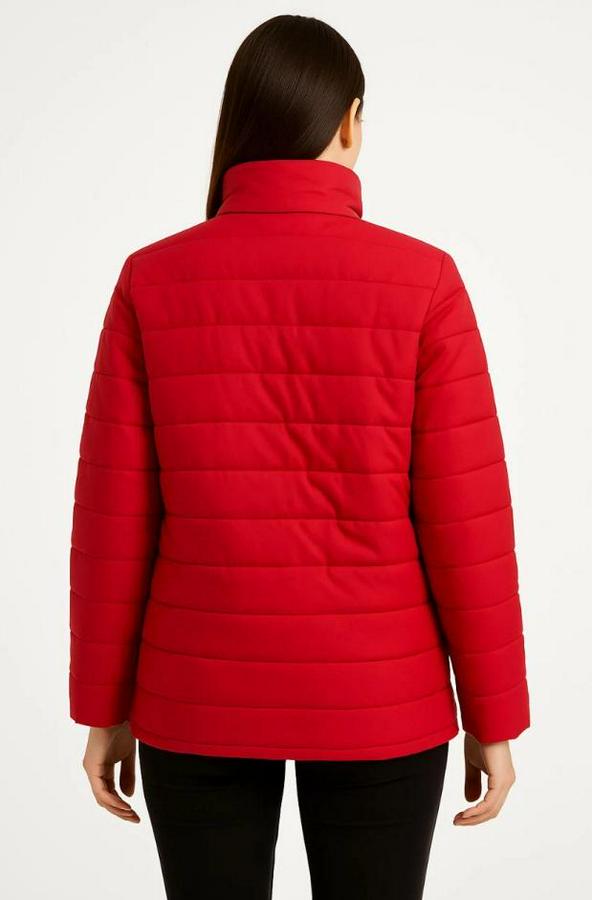 Bomber Mont Ceket – Su Itici Kumaş, Kapitone Astarlı, Fermuarlı, Kışlık