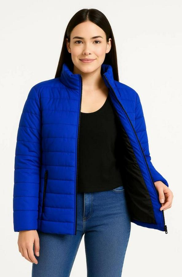 Bomber Mont Ceket – Su Itici Kumaş, Kapitone Astarlı, Fermuarlı, Kışlık