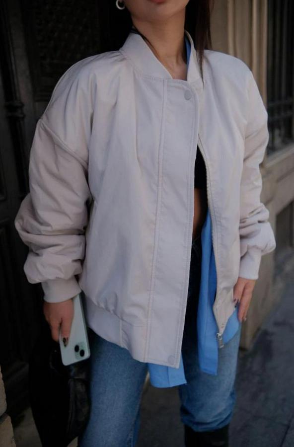 Cepli Bomber Ceket Mont