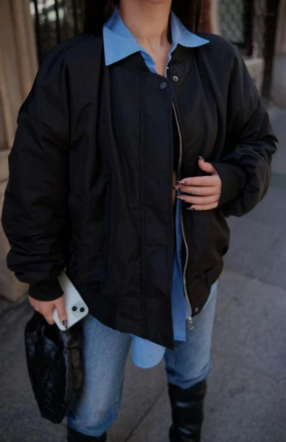 Cepli Bomber Ceket Mont