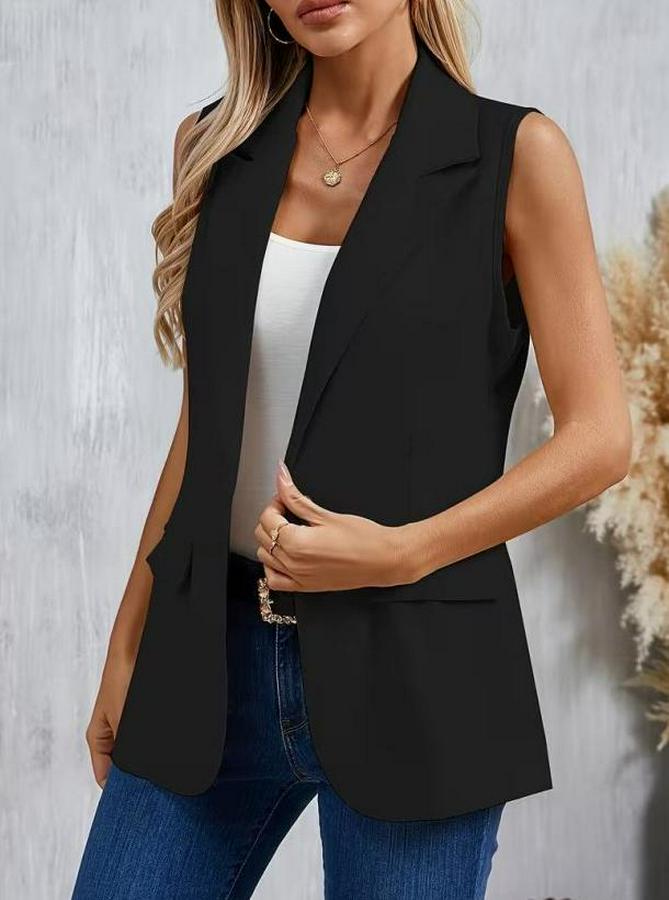 Kolsuz Yakalı Önden Tek Düğmeli Atlas Ceket