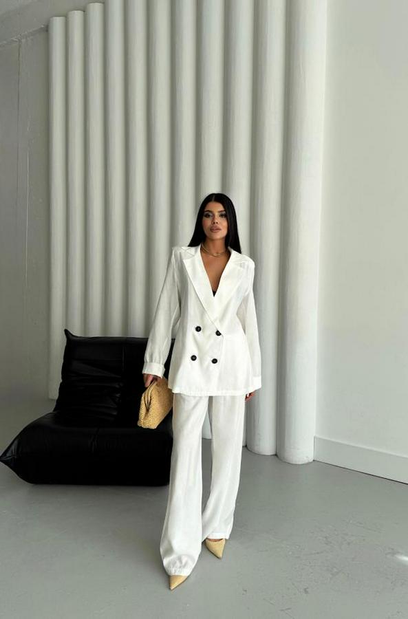 Modal 4 Düğme Astarsiz Ceket