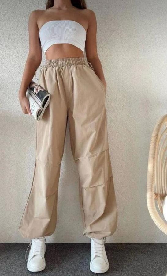 Cepli Paraşut Pantalon