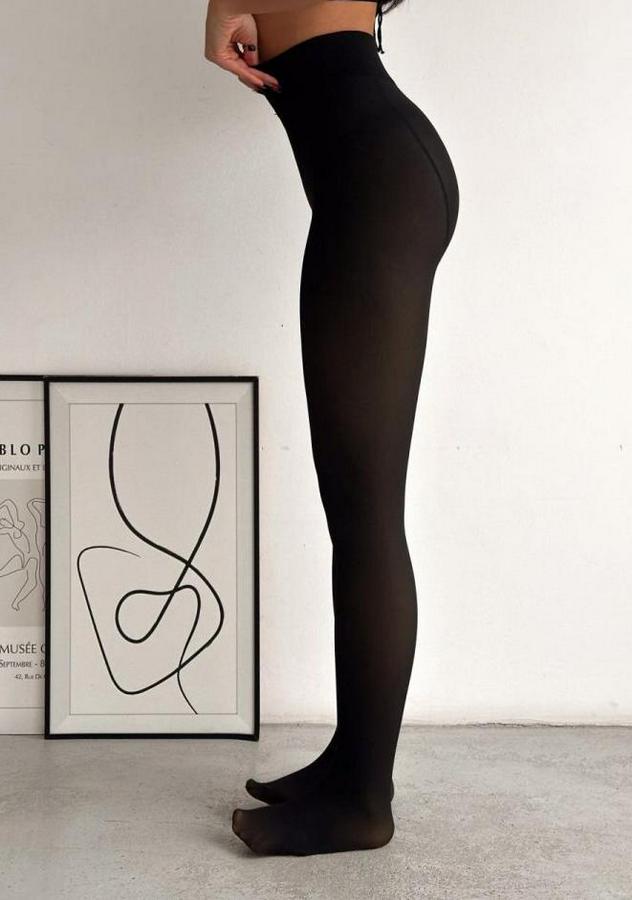 Şardonlu Termal Külotlu Çorap