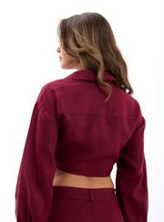 Crop-Bordo