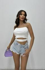 Aurelia Zincir Askılı Crop 3270-01