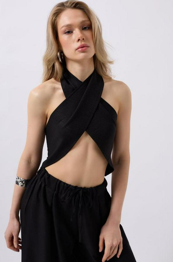 Çapraz Bağlamalı Keten Crop