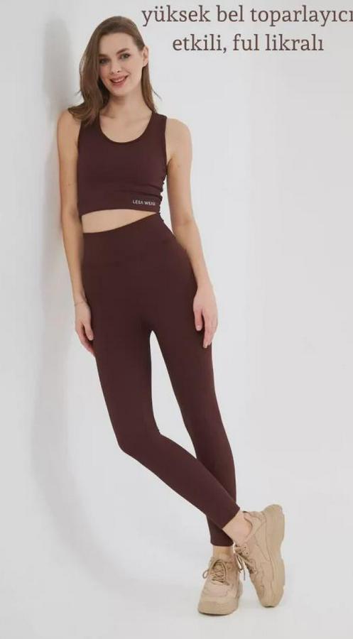 Crop Tayt Ikili Spor Takımı