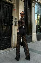 Evelyne Crop Dantelli Takım 9751-08