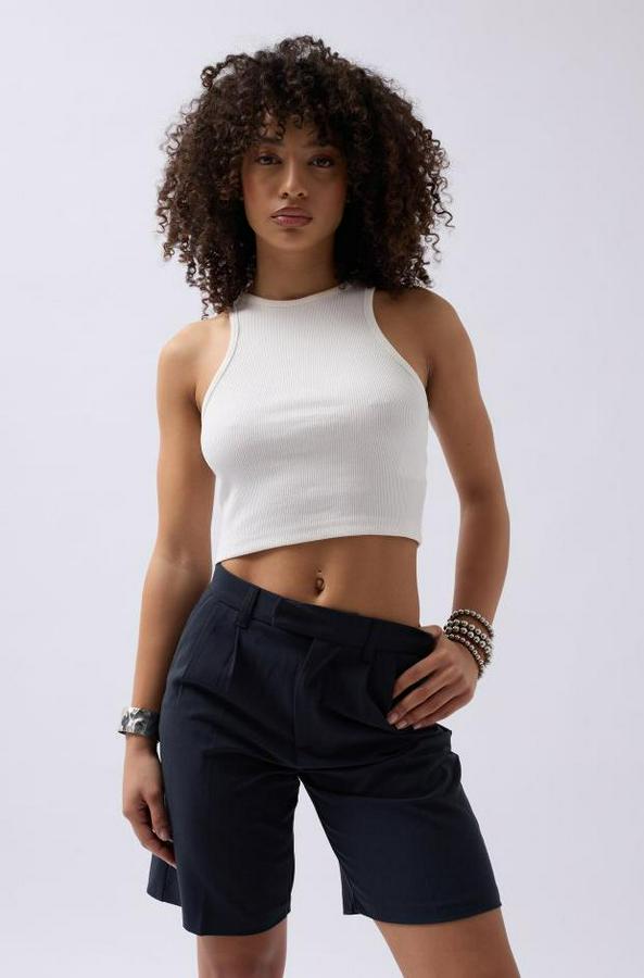 Halter Yaka Crop