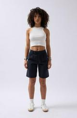 Halter Yaka Crop