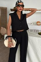 Zoe Crop Yelek Takım 9744-08