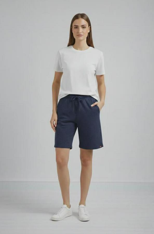 Dokuma Otoban Şort Beli Lastikli Bağcıklı, Cepli, Rahat Kesim Günlük Yazlık Şort