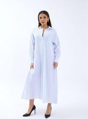 Elbise-Atlanta Çizgili