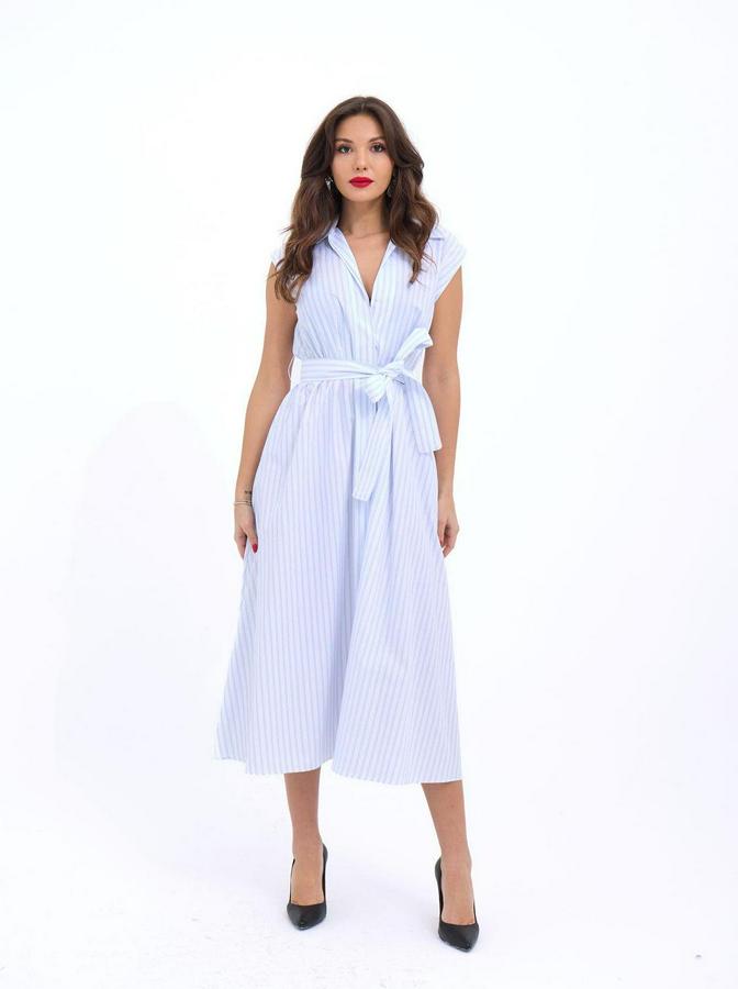 Elbise-Atlanta Çizgili