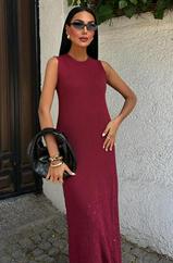 Afro Ajurlu Maksi Elbise 2796