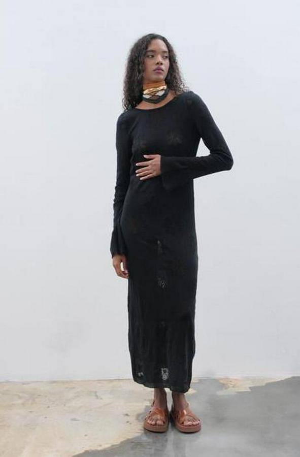 Belen Çiçek Desenli Maxi Boy Elbise 2793