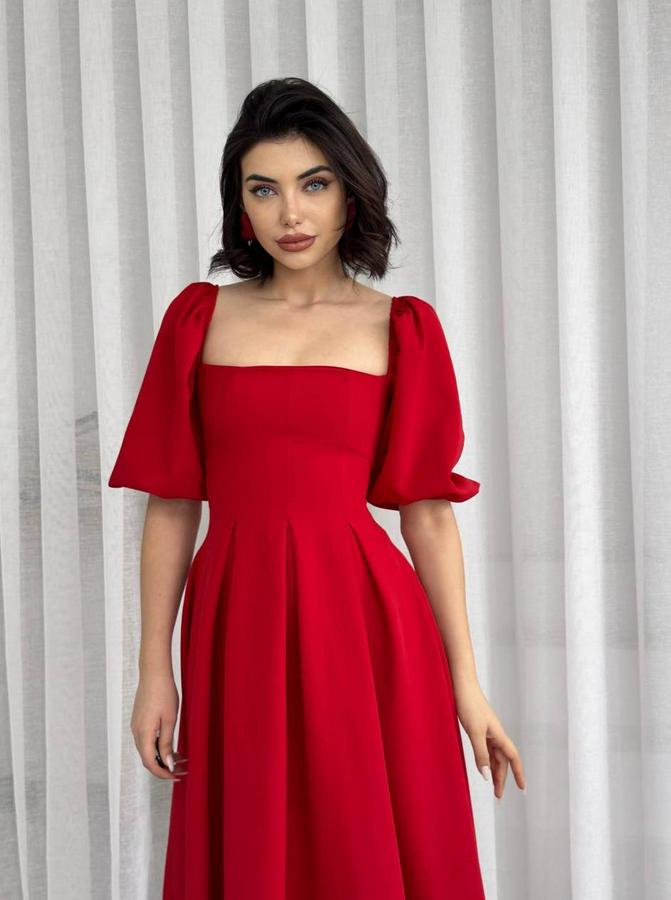 Benjamin Çan Etekli Midi Boy Elbise