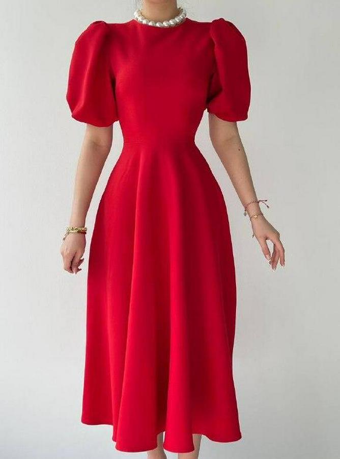 Catania Balon Kol Elbise