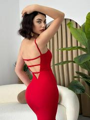 Chatelet Askılı Kalem Elbise