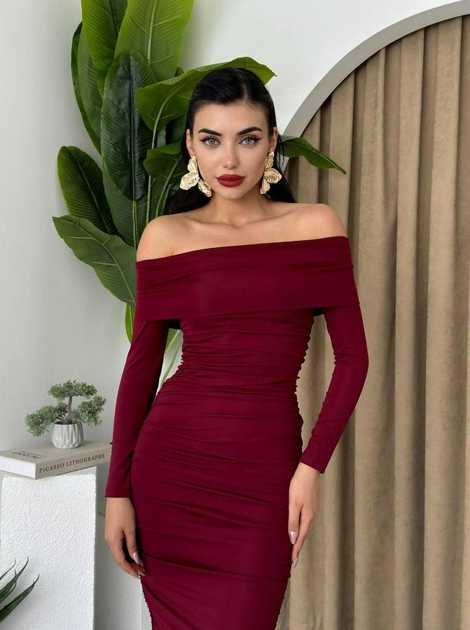 Dakota Drapeli Elbise