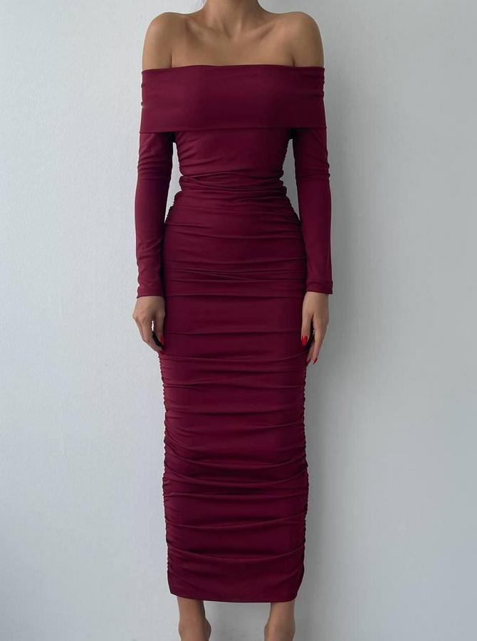 Dakota Drapeli Elbise