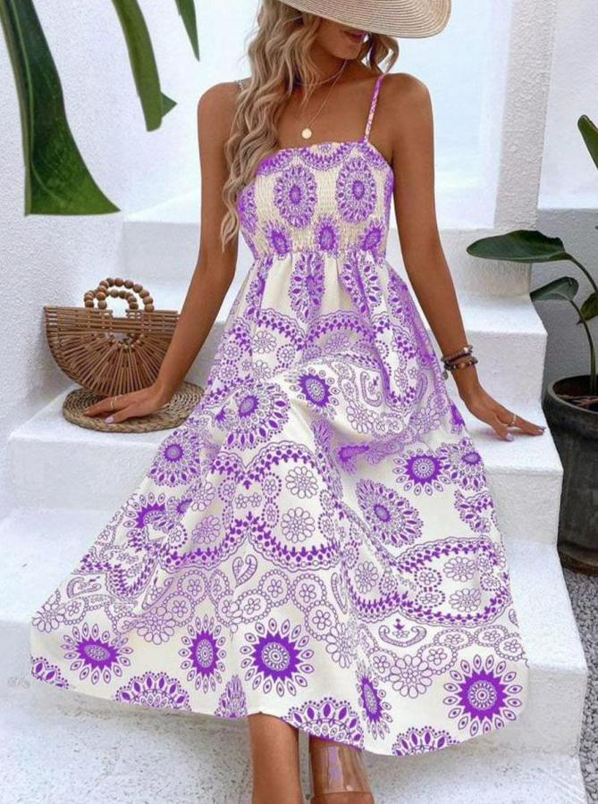 Dijital Baskili Elbise