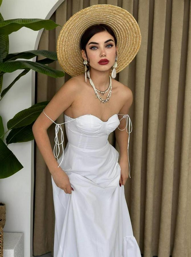 Elia Ip Askılı Elbise