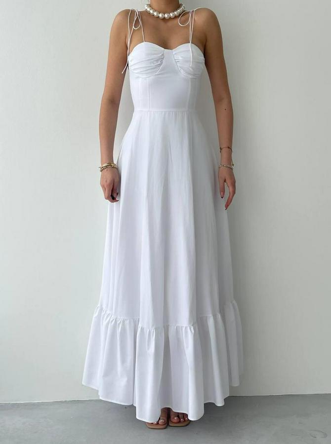 Elia Ip Askılı Elbise