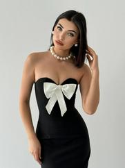 Harvoy Straplez Elbise