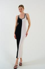 Iki Renki Kolsuz Elbise