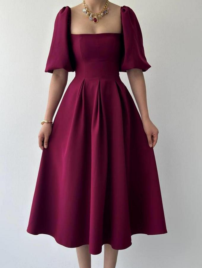 Jama Midi Boy Elbise