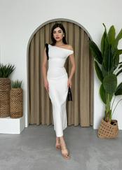 Jovani Omuz Detaylı Elbise