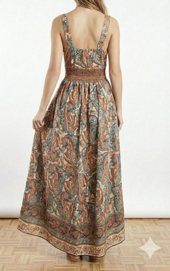 Askılı Derin Göğüs Detaylı Asimetrik Detaylı Süprem Elbise