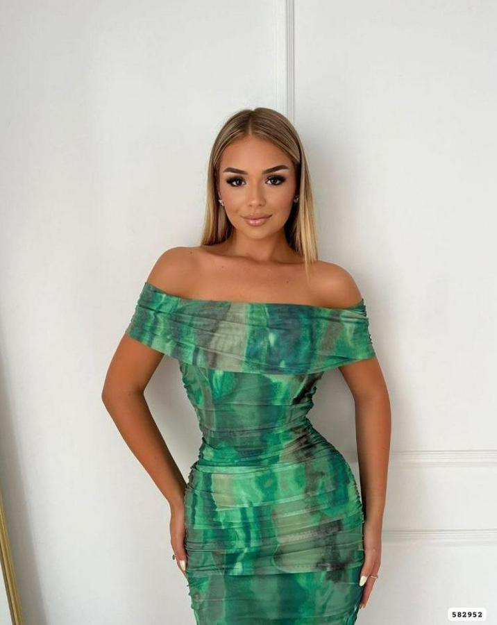 Madonna Yaka Tül Elbise