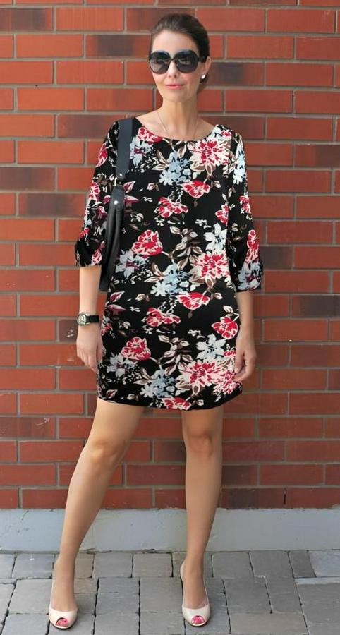 Uzun Kollu Bisiklet Yaka Dalgıç Mini Boy Elbise