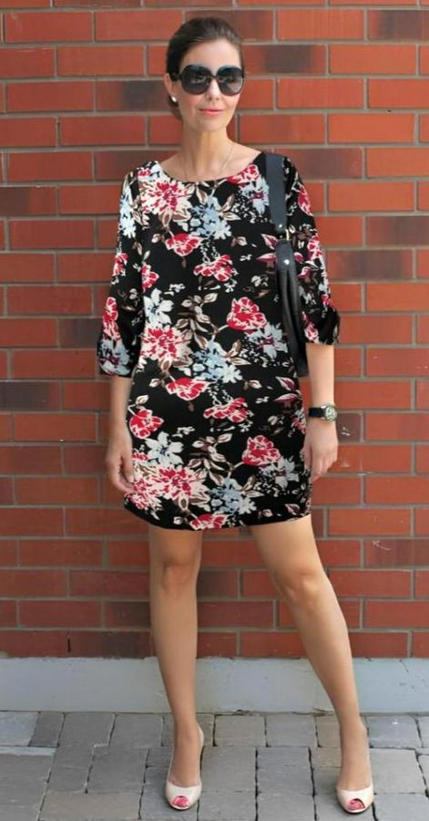 Uzun Kollu Bisiklet Yaka Dalgıç Mini Boy Elbise