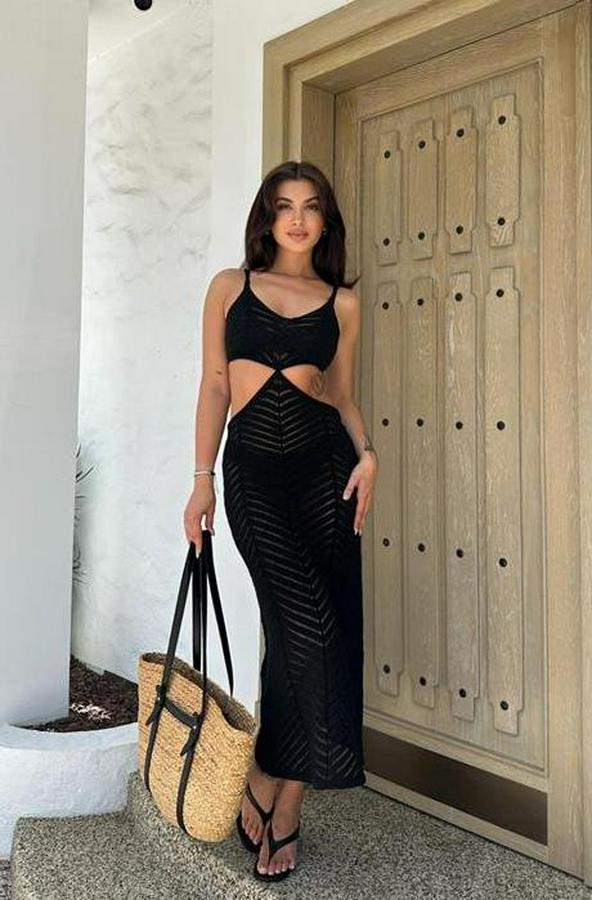 Kerry Sırt Dekolteli Cut Out Elbise 2776