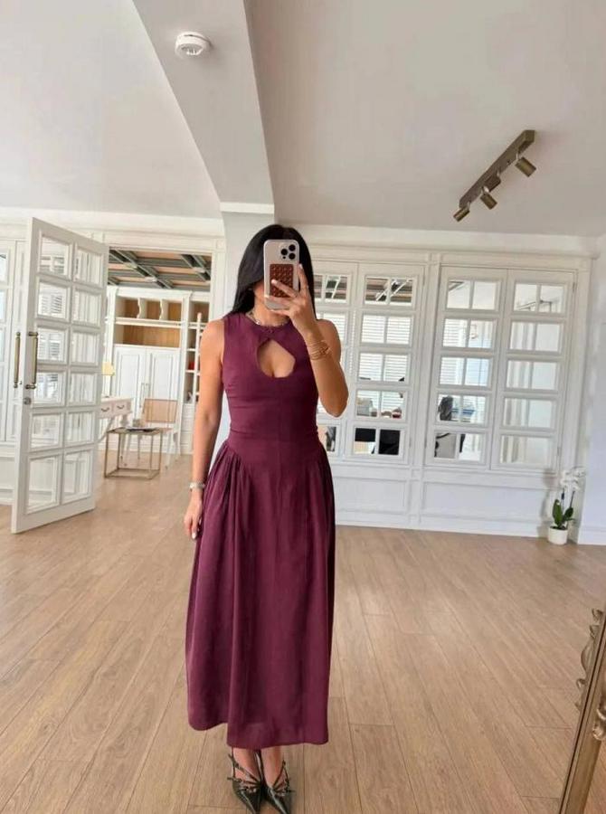 Kolsuz Uzun Kabardin Elbise