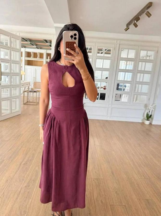 Kolsuz Uzun Kabardin Elbise