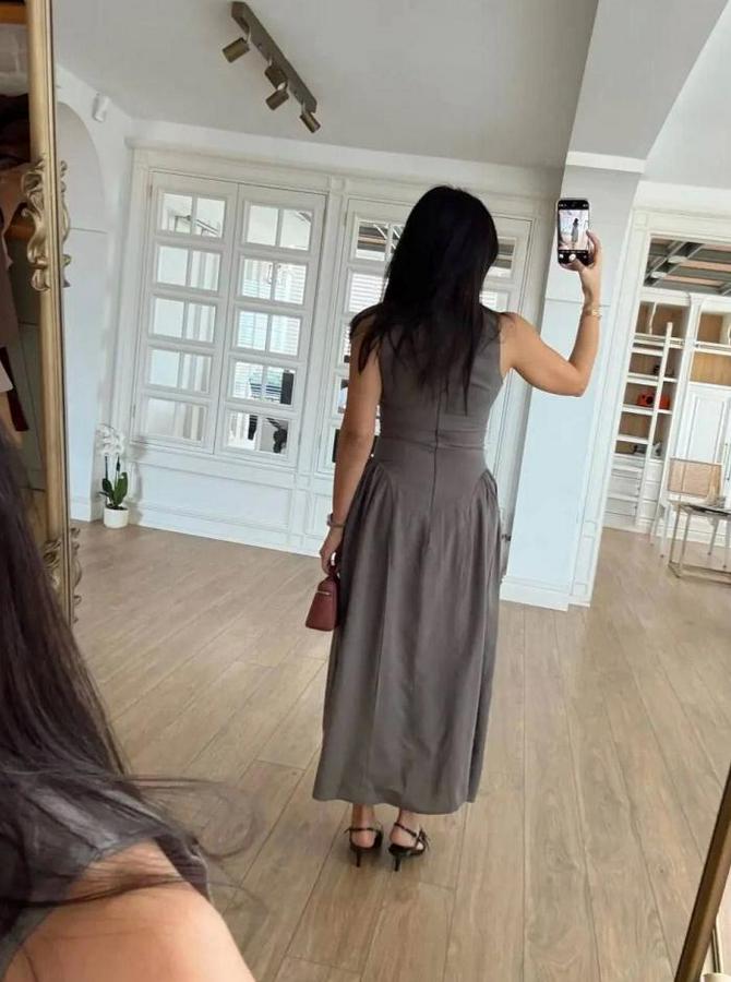 Kolsuz Uzun Kabardin Elbise