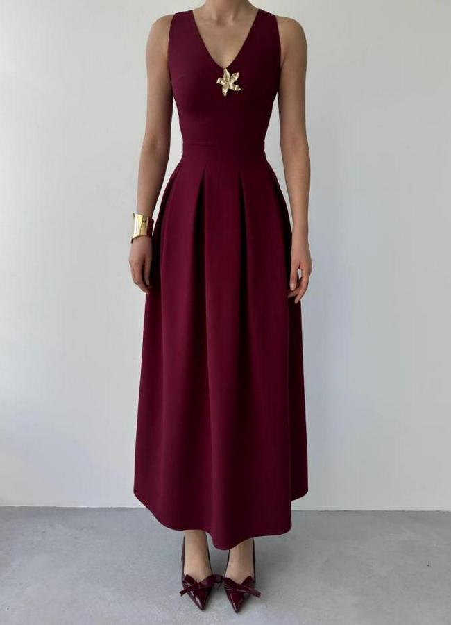 Late Yıldız Detaylı Elbise