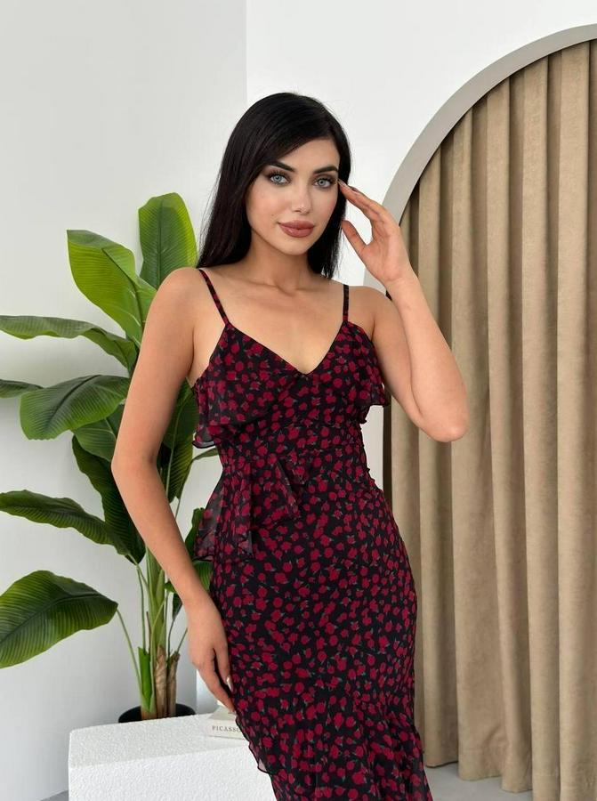 Lida Şifon Elbise