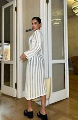 Marcella Kroşe Midi Elbise 2663-23