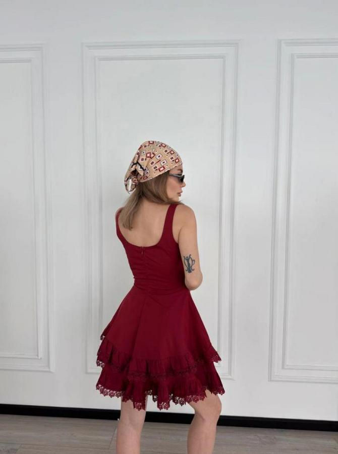 Mini Askılı Elbise